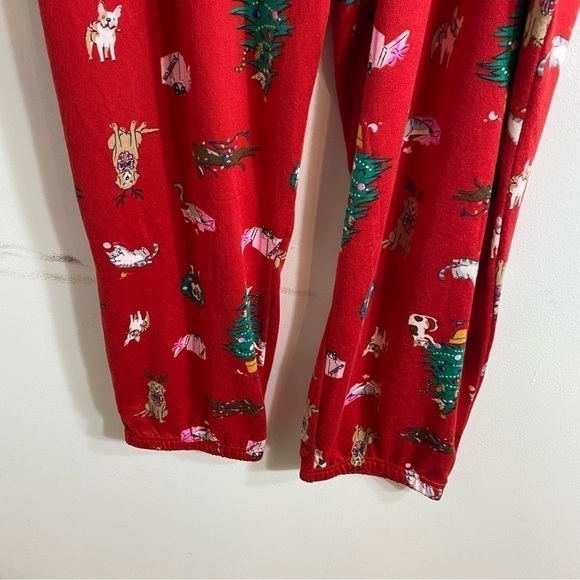 Dog Cat Christmas Sleep Pants NEW 3X Pug Cat Retriever Labrador Boston Terrier - Picture 3 of 7